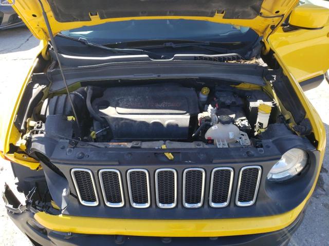 ZACCJBBT1FPC45518 - 2015 JEEP RENEGADE LATITUDE YELLOW photo 11