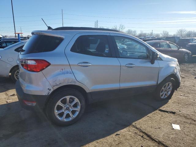 MAJ3S2GE4LC376648 - 2020 FORD ECOSPORT SE SILVER photo 3