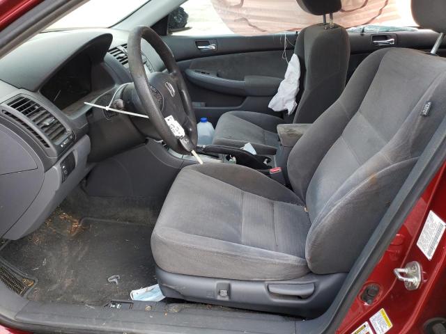 1HGCM56727A207854 - 2007 HONDA ACCORD EX RED photo 7