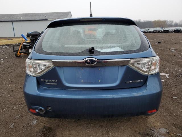 JF1GH6A62AH828542 - 2010 SUBARU IMPREZA SE 2.5I BLUE photo 6