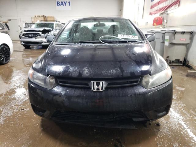 2HGFG11688H541255 - 2008 HONDA CIVIC LX BLACK photo 5