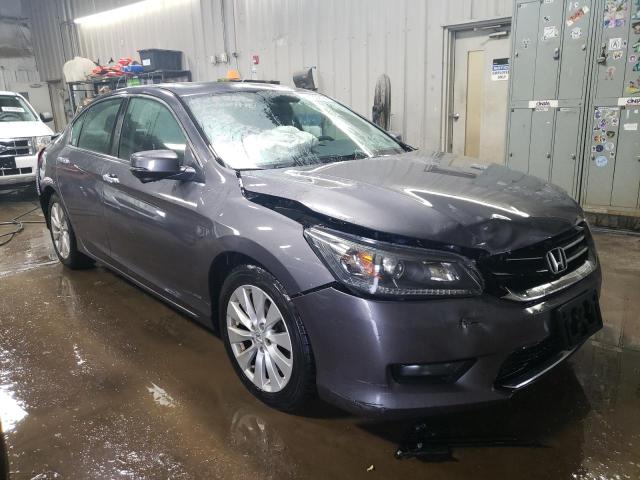 1HGCR2F72EA087325 - 2014 HONDA ACCORD EX GRAY photo 4