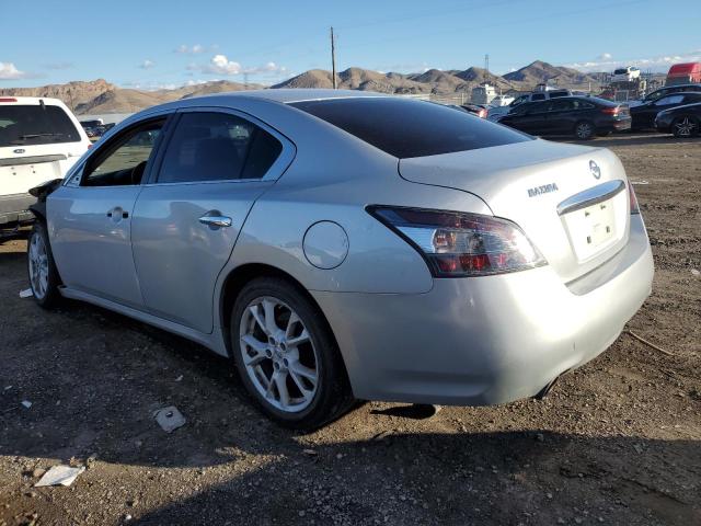 1N4AA5AP7DC840734 - 2013 NISSAN MAXIMA S SILVER photo 2