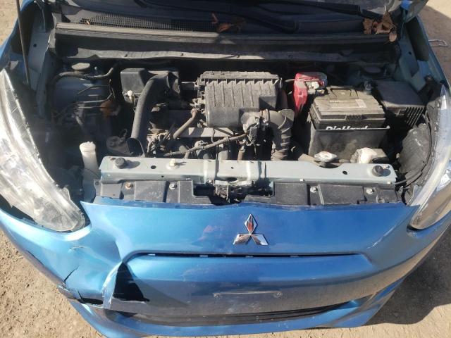 ML32A4HJ2FH005238 - 2015 MITSUBISHI MIRAGE ES BLUE photo 11