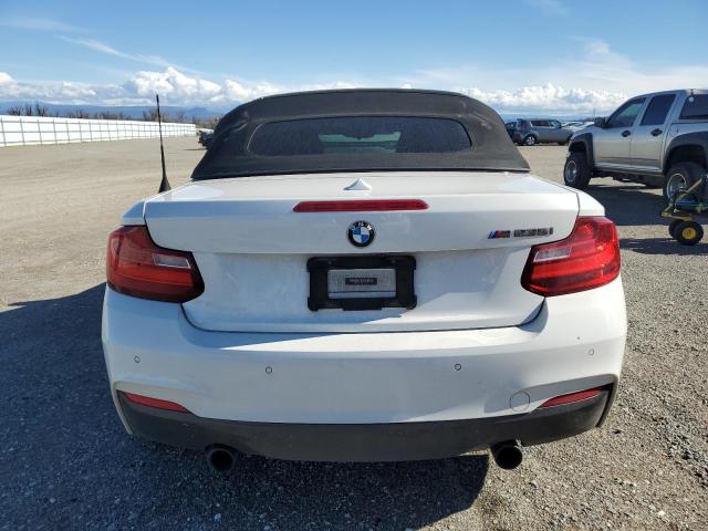 WBA1M1C51FV393487 - 2015 BMW M235I WHITE photo 6