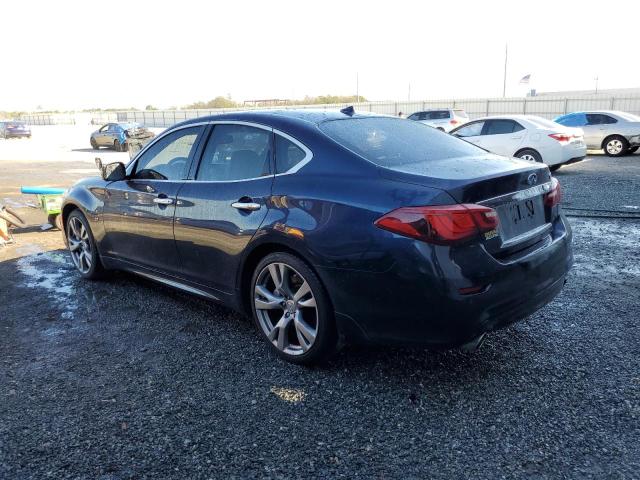 JN1BY1AP9GM220598 - 2016 INFINITI Q70 3.7 BLUE photo 2