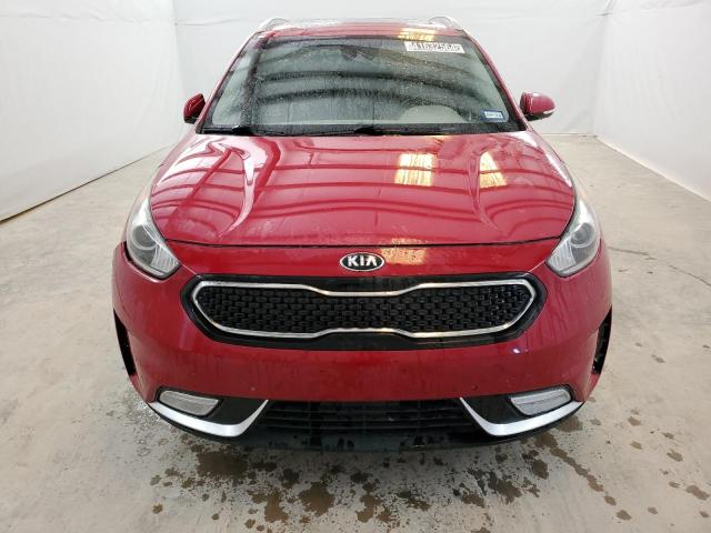 KNDCE3LC1H5047400 - 2017 KIA NIRO EX TOURING RED photo 5