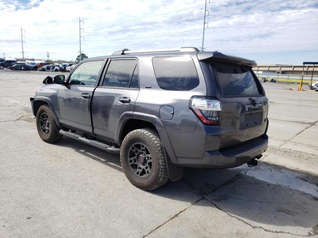 JTEZU5JR2L5225545 - 2020 TOYOTA 4RUNNER SR5 GRAY photo 2