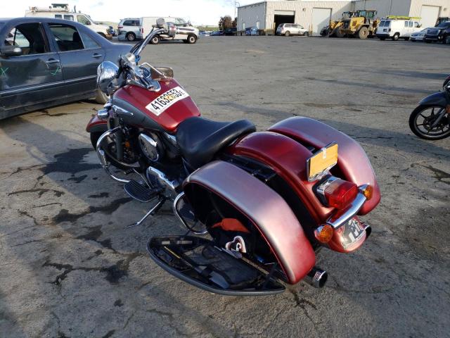 JKBVNAL12YA000885 - 2000 KAWASAKI VN1500 L BURGUNDY photo 3