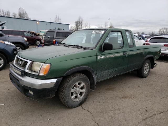 1N6DD26S0WC325004 - 1998 NISSAN FRONTIER KING CAB XE GREEN photo 1