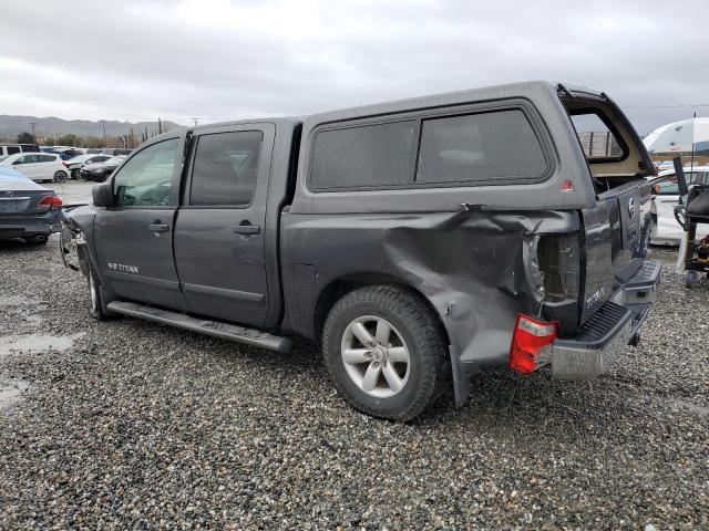 1N6AA0ED5CN331075 - 2012 NISSAN TITAN S GRAY photo 2