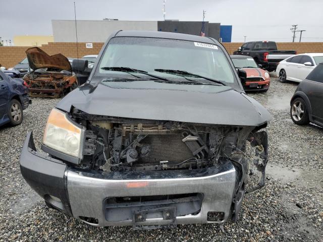 1N6AA0ED5CN331075 - 2012 NISSAN TITAN S GRAY photo 5