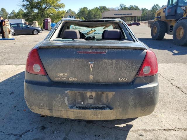 1G2ZG58N974188430 - 2007 PONTIAC G6 BASE GRAY photo 6