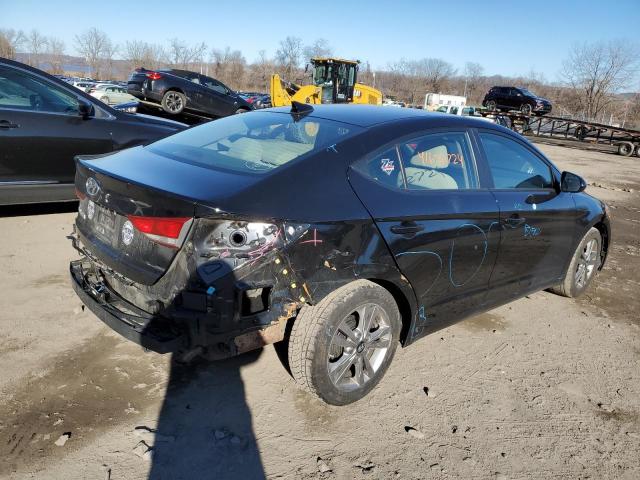 KMHD84LF1HU357897 - 2017 HYUNDAI ELANTRA SE BLACK photo 3