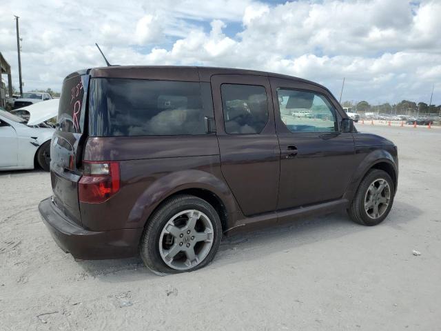 5J6YH18917L003187 - 2007 HONDA ELEMENT SC BROWN photo 3