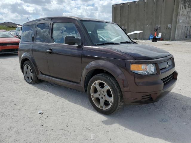 5J6YH18917L003187 - 2007 HONDA ELEMENT SC BROWN photo 4