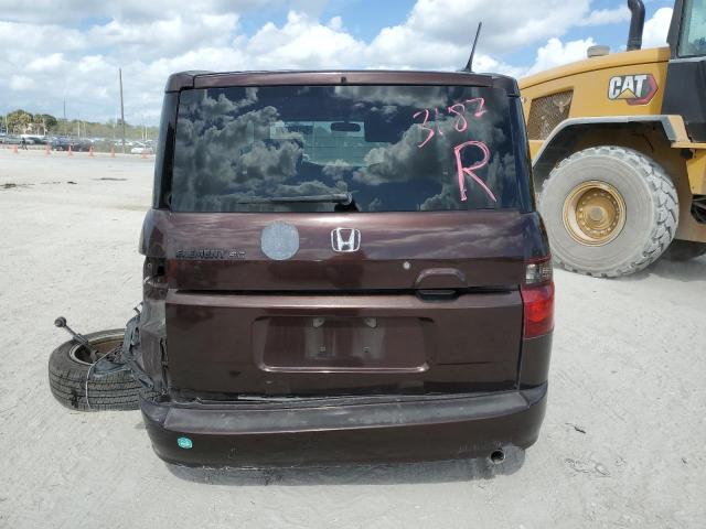 5J6YH18917L003187 - 2007 HONDA ELEMENT SC BROWN photo 6