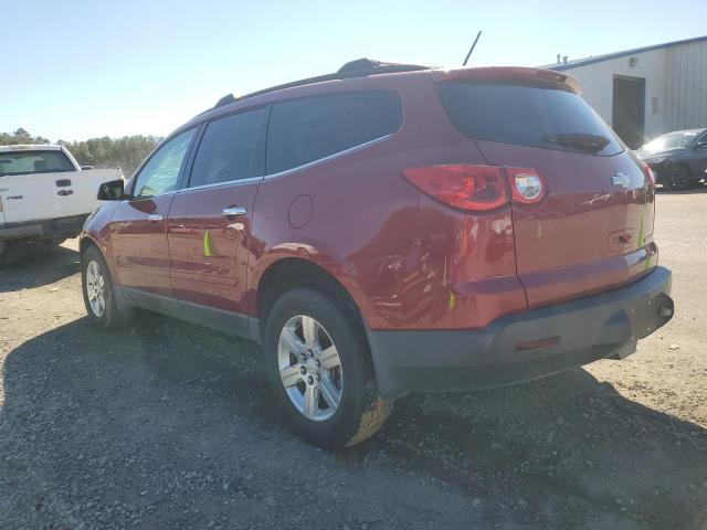 1GNKRJED9CJ213793 - 2012 CHEVROLET TRAVERSE LT RED photo 2