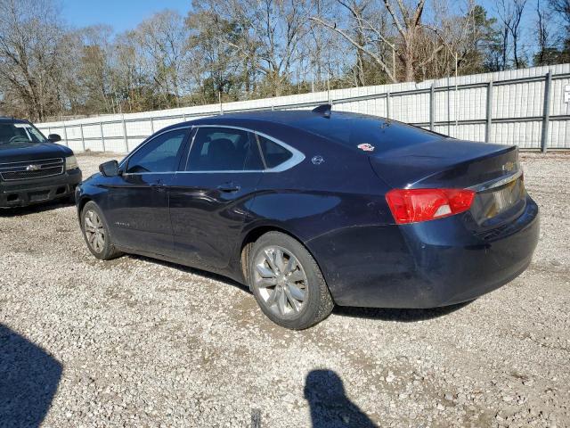 1G1105SA3HU214453 - 2017 CHEVROLET IMPALA LT BLUE photo 2