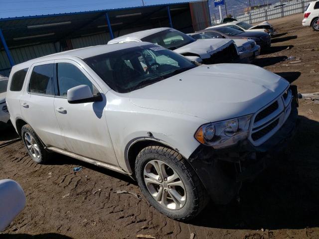 1C4SDJFT7DC565113 - 2013 DODGE DURANGO SSV WHITE photo 4