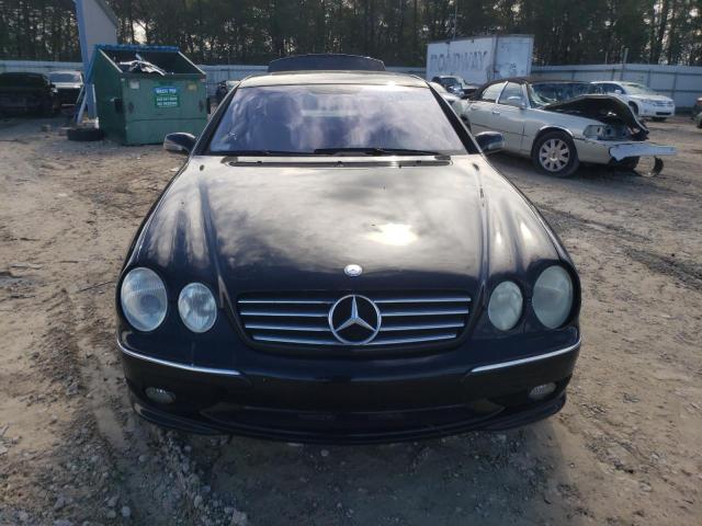 WDBPJ75J32A028571 - 2002 MERCEDES-BENZ CL 500 BLACK photo 5