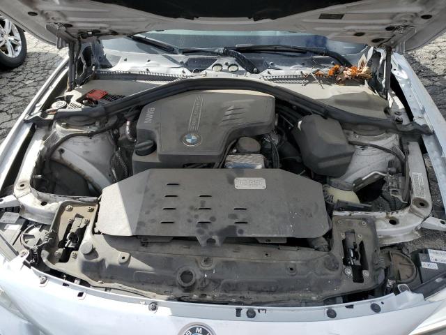 WBA3N7C5XEF718140 - 2014 BMW 428 I SILVER photo 11