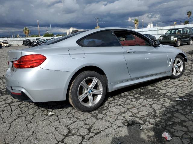 WBA3N7C5XEF718140 - 2014 BMW 428 I SILVER photo 3