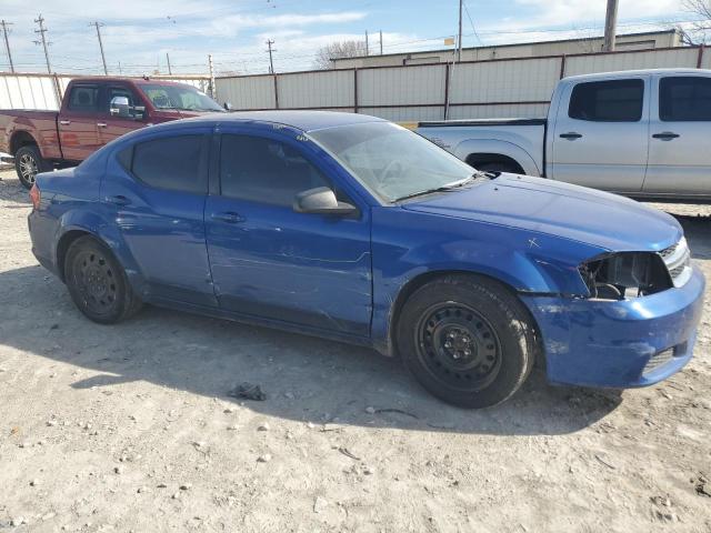 1C3CDZAB4EN148639 - 2014 DODGE AVENGER SE BLUE photo 4