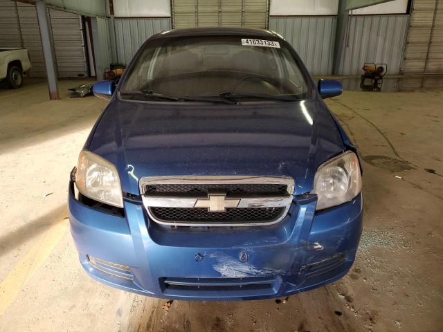 KL1TD5DE5AB072054 - 2010 CHEVROLET AVEO LS 蓝色 照片 5