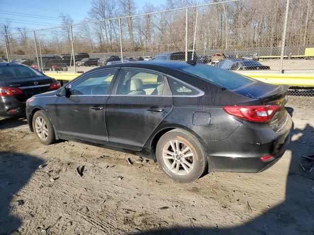 5NPE24AF3HH590915 - 2017 HYUNDAI SONATA SE BLACK photo 2