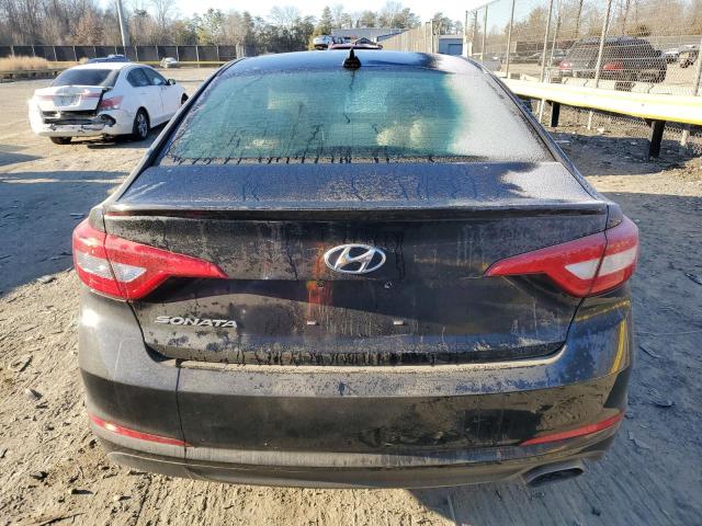 5NPE24AF3HH590915 - 2017 HYUNDAI SONATA SE BLACK photo 6