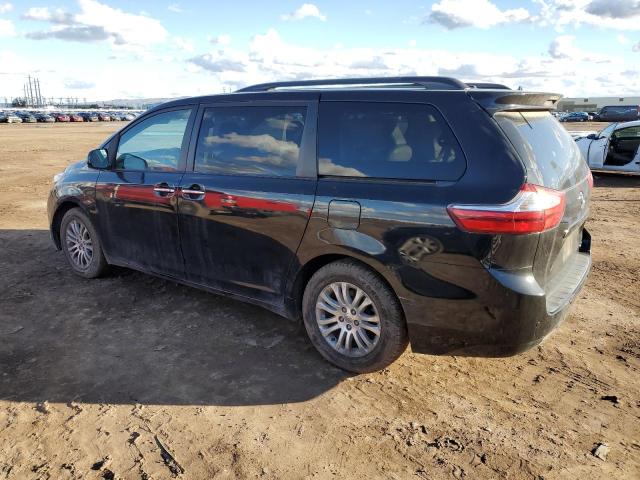 5TDYZ3DCXHS853738 - 2017 TOYOTA SIENNA XLE BLACK photo 2