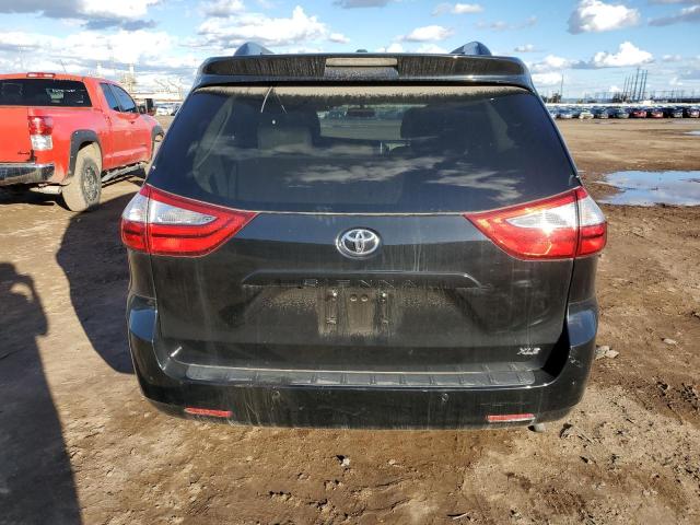 5TDYZ3DCXHS853738 - 2017 TOYOTA SIENNA XLE BLACK photo 6