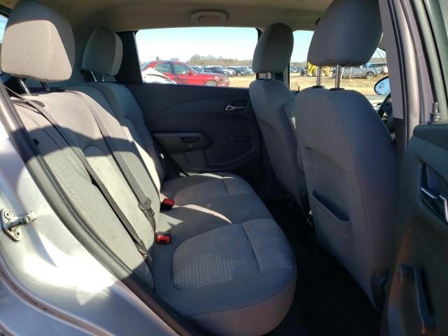 1G1JA6SH9E4164380 - 2014 CHEVROLET SONIC LS 银色 照片 10