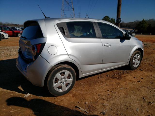 1G1JA6SH9E4164380 - 2014 CHEVROLET SONIC LS 银色 照片 3