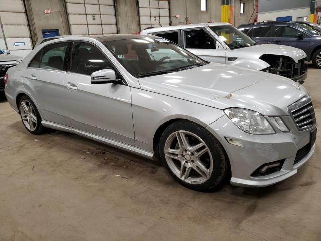 WDDHF8HB6BA371639 - 2011 MERCEDES-BENZ E 350 4MATIC SILVER photo 4