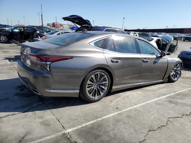 JTHB51FFXJ5004135 - 2018 LEXUS LS 500 BASE GRAY photo 3