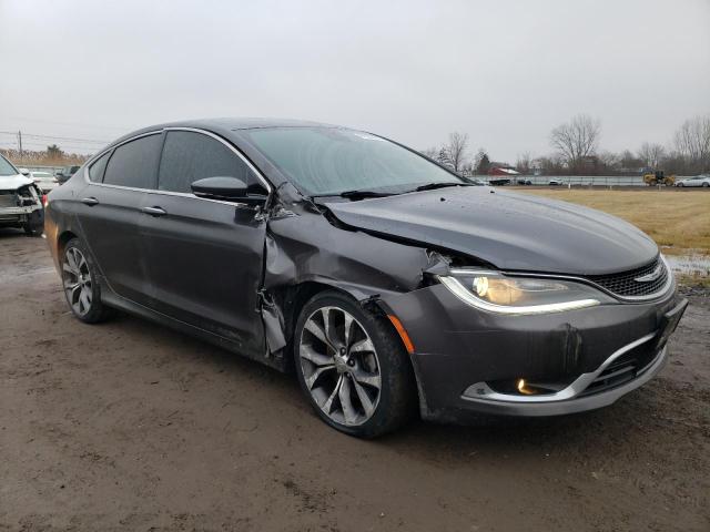 1C3CCCEG2GN135669 - 2016 CHRYSLER 200 C CHARCOAL photo 4