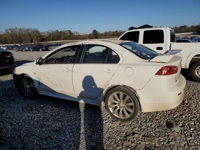 JA3AU86U08U024352 - 2008 MITSUBISHI LANCER GTS WHITE photo 2