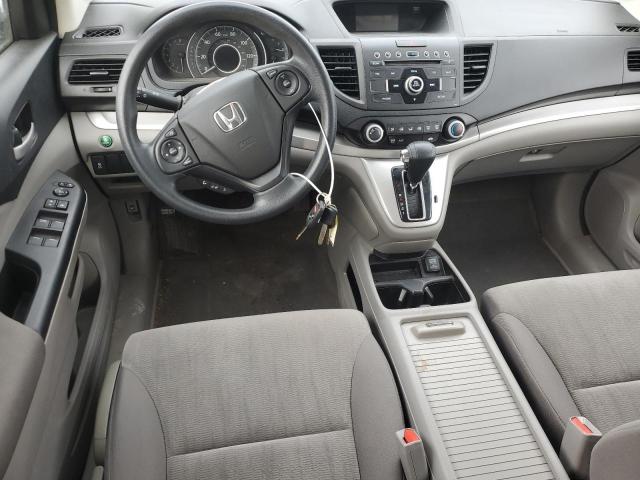 2HKRM4H39DH645241 - 2013 HONDA CR-V LX GRAY photo 8