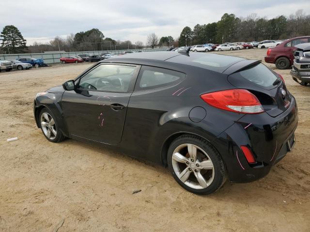 KMHTC6AD6EU183683 - 2014 HYUNDAI VELOSTER BLACK photo 2