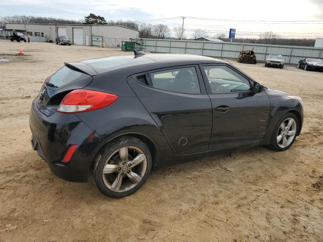 KMHTC6AD6EU183683 - 2014 HYUNDAI VELOSTER BLACK photo 3