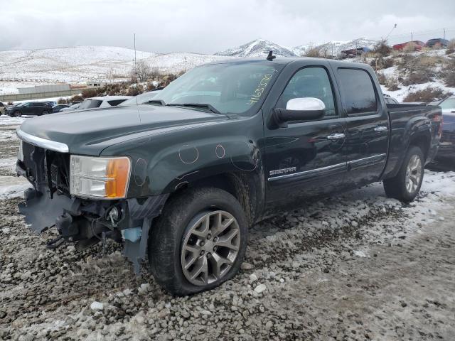 3GTP2VE74DG249155 - 2013 GMC SIERRA K1500 SLE GREEN photo 1