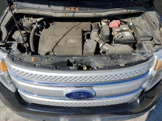 1FM5K7B82EGA28730 - 2014 FORD EXPLORER BLACK photo 12