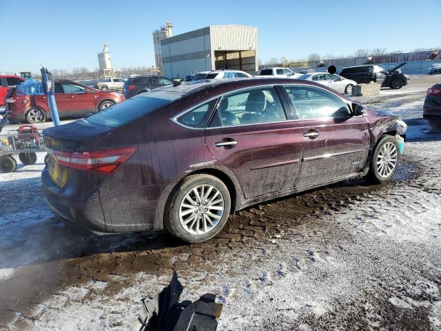 4T1BD1EB2JU059991 - 2018 TOYOTA AVALON HYBRID MAROON photo 3