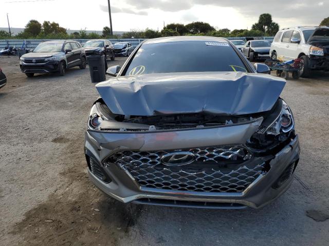 5NPE34AF6KH754209 - 2019 HYUNDAI SONATA LIMITED GRAY photo 5