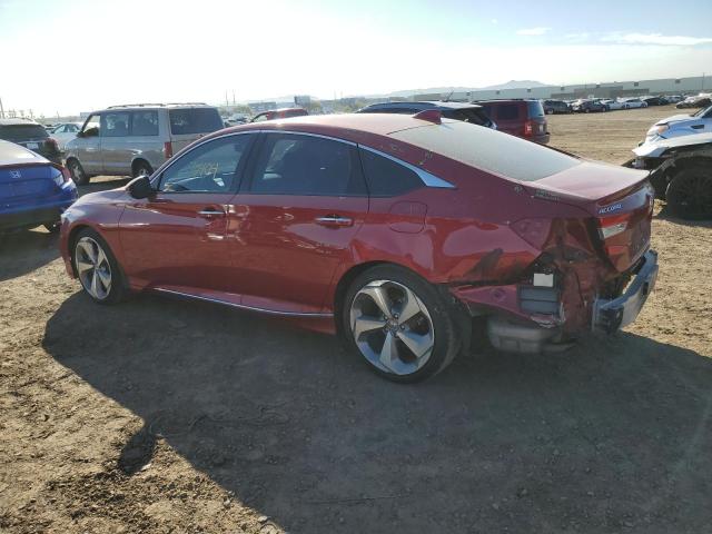 1HGCV1F9XJA164346 - 2018 HONDA ACCORD TOURING 红色 照片 2