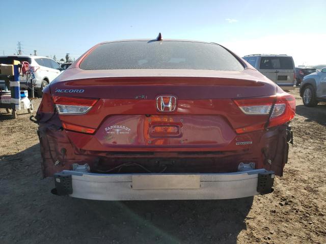 1HGCV1F9XJA164346 - 2018 HONDA ACCORD TOURING RED photo 6