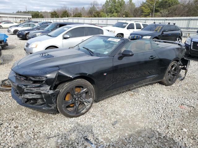 1G1FH3D71K0132773 - 2019 CHEVROLET CAMARO SS BLACK photo 1