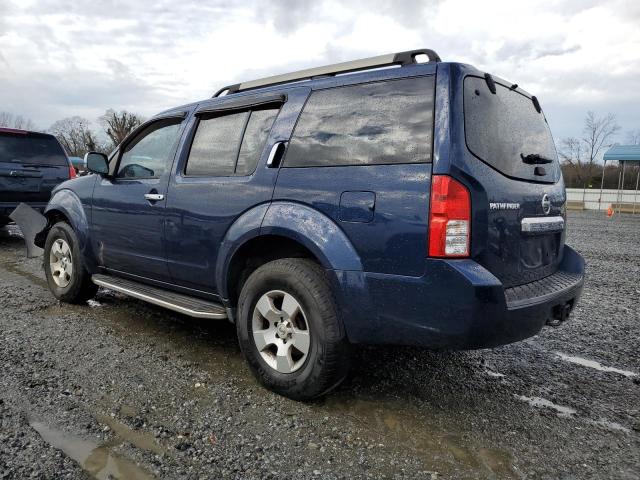 5N1AR1NN7BC627392 - 2011 NISSAN PATHFINDER S BLUE photo 2